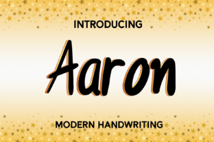Aaron: A Script Font for Editorial Elegance