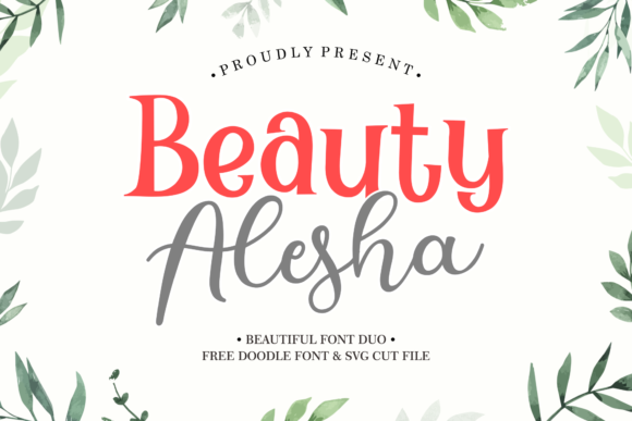 Beauty Alesha: The Perfect Handwritten Font for Crafters