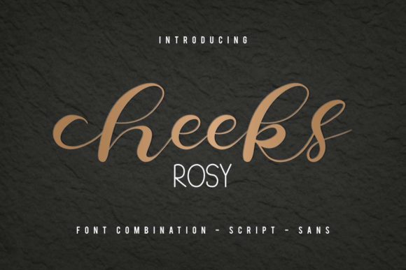 Cheeks Rosy: A Timeless Script Font for Editorial Design