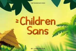 Children Sans: A Handwritten Font for Bold Branding