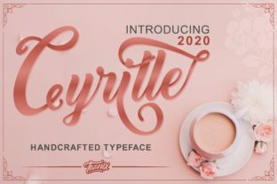 Cyrille Font: Elevating Campaign Visuals with Elegant Script