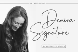 Denira Signature: A Handwritten Font for Web Design