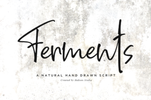 Ferments: A Handwritten Font for Authentic Campaigns