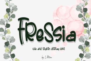 Fressia: A Script Typeface for Modern Brand Identity
