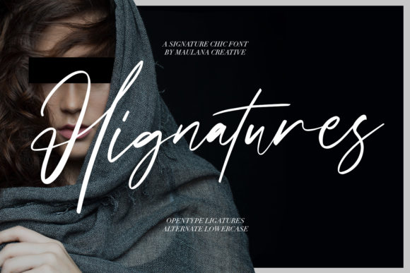 Hignatures: A Script Font for Modern Web Design
