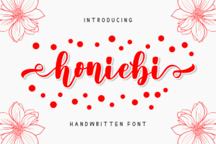 Honiebi: A Modern Handwritten Font for Branding