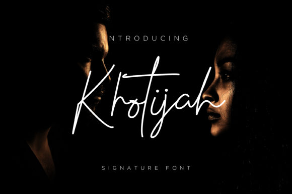 Khotijah: A Light Script Font for Crafters
