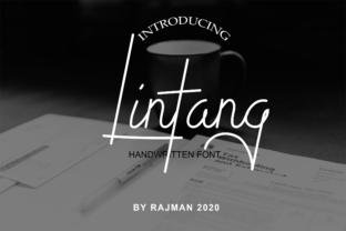 Lintang Font: A Script Typeface for Bold Campaigns
