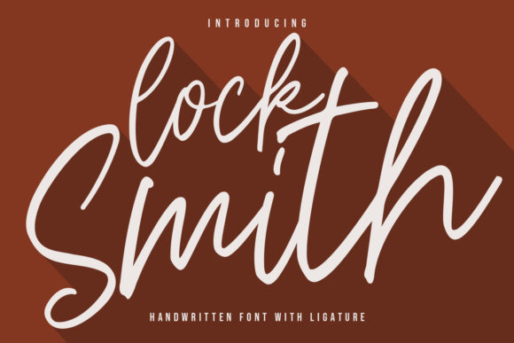 Locksmith: A Friendly Handwritten Font for Web Design