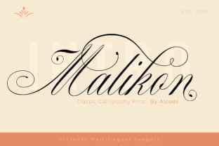 Malikon: The Elegant Script Font for Marketers