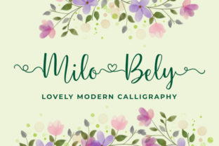 MiloBely: A Handwritten Font for Warm Brand Identity