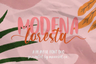 Modena Loresta Duo: A Modern Typeface for Makers