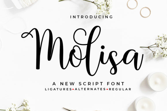 Molisa Font: A Playful Script for Brand Identity