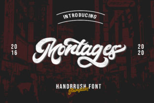 Montages Font Review: A Vintage Touch for Web Design