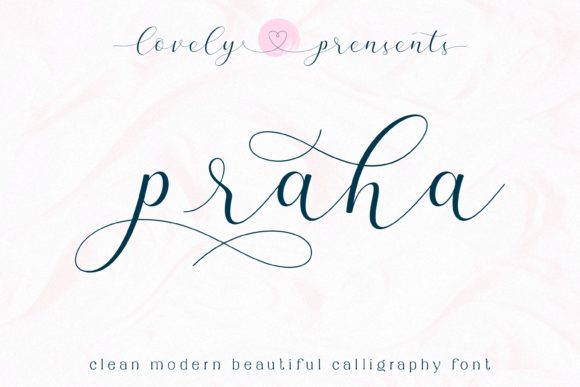 Praha: The Script Font for Scroll-Stopping Brand Visuals