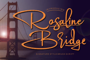 Rosaline Bridge: A Script Font for Modern Brands