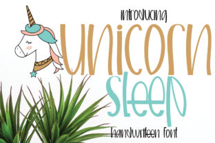 Unicorn Sleep: A Friendly Script Font for Web Design